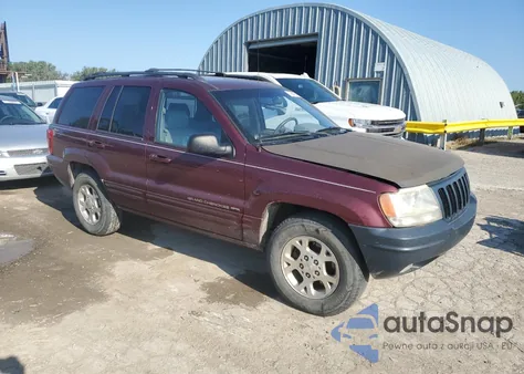 2000 Jeep Grand Cherokee Limited из США, поврежденный, VIN 1J4GW58N6YC160026